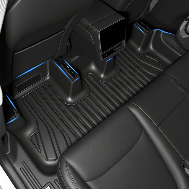 2025–2026 Tesla Model Y Juniper 腳墊 - CabinProtect™ Pro 套裝 全艙防護系統
