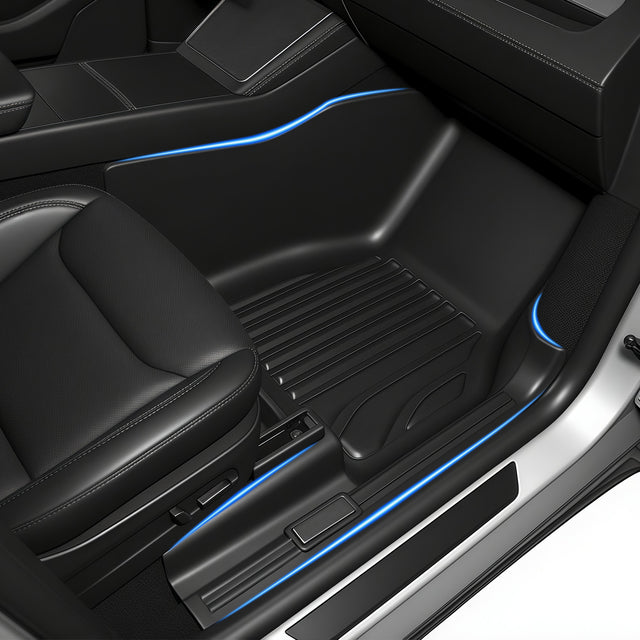 2025–2026 Tesla Model Y Juniper 腳墊 - CabinProtect™ Pro 套裝 全艙防護系統
