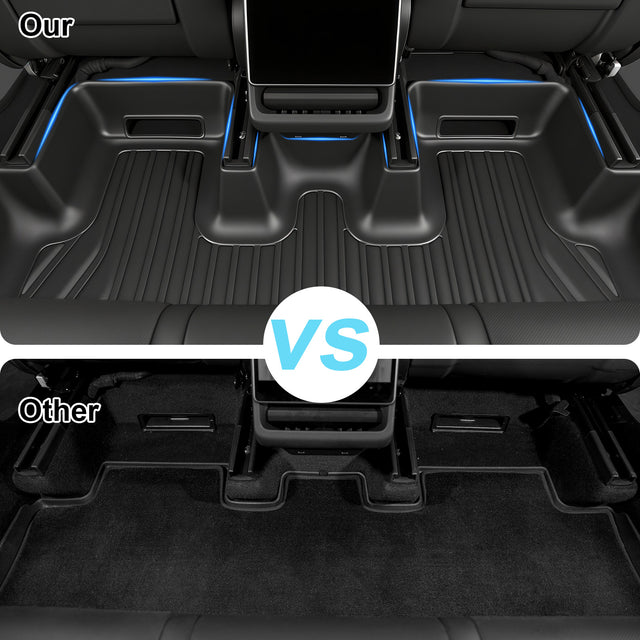 2025–2026 Tesla Model Y Juniper 腳墊 - CabinProtect™ Pro 套裝 全艙防護系統