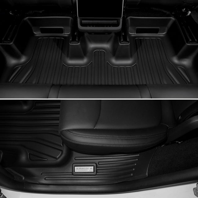 Tesla Model Y 腳墊 - CabinProtect™ Pro 套裝 全艙防護系統